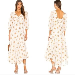 Free People Sea Glass Midi Dress Women's Size 10